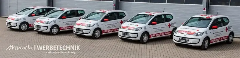 DRK Fahrzeugflotte Reihe – Einsatz- & Sonderfahrzeuge von Münch Werbetechnik Siegen