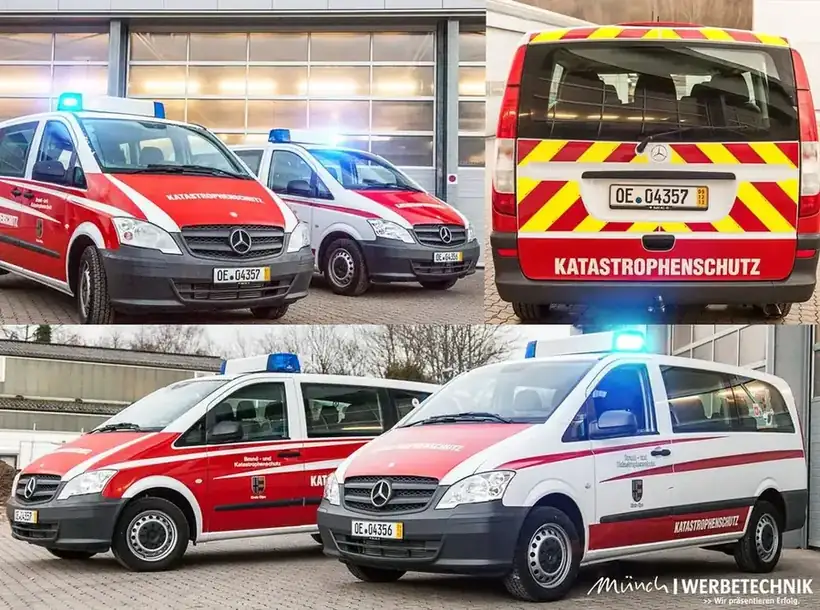 Feuerwehr Katastrophenschutz Fahrzeuge – Einsatz- & Sonderfahrzeuge von Münch Werbetechnik Siegen