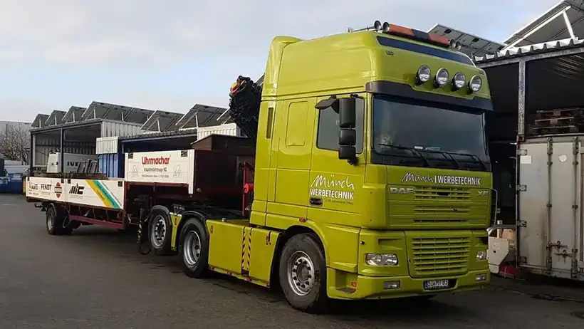 LKW DAF Münch Werbetechnik – Fahrzeugbeschriftung von Münch Werbetechnik Siegen