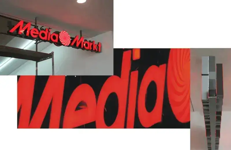 Media Markt Leuchtreklame – Licht- & Außenwerbung von Münch Werbetechnik Siegen