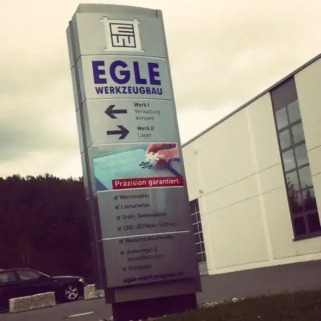 Pylon Egle Werkzeugbau – Licht- & Außenwerbung von Münch Werbetechnik Siegen