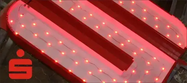 Sparkassen-S Leuchtbuchstabe – Licht- & Außenwerbung von Münch Werbetechnik Siegen