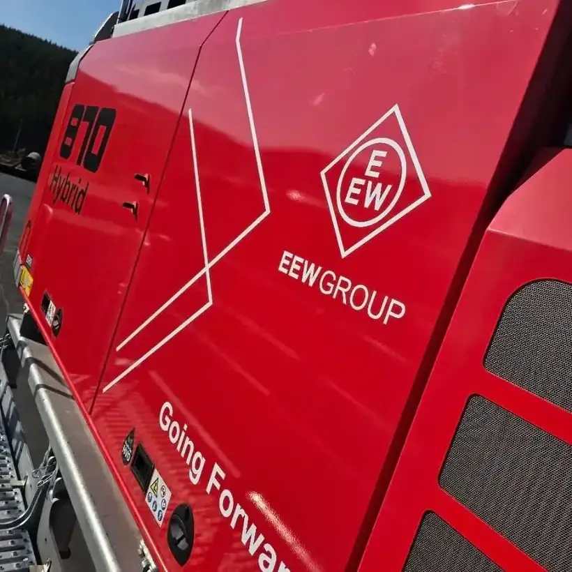 Maschinendetail EEW Group – Maschinen & Anlagen von Münch Werbetechnik Siegen